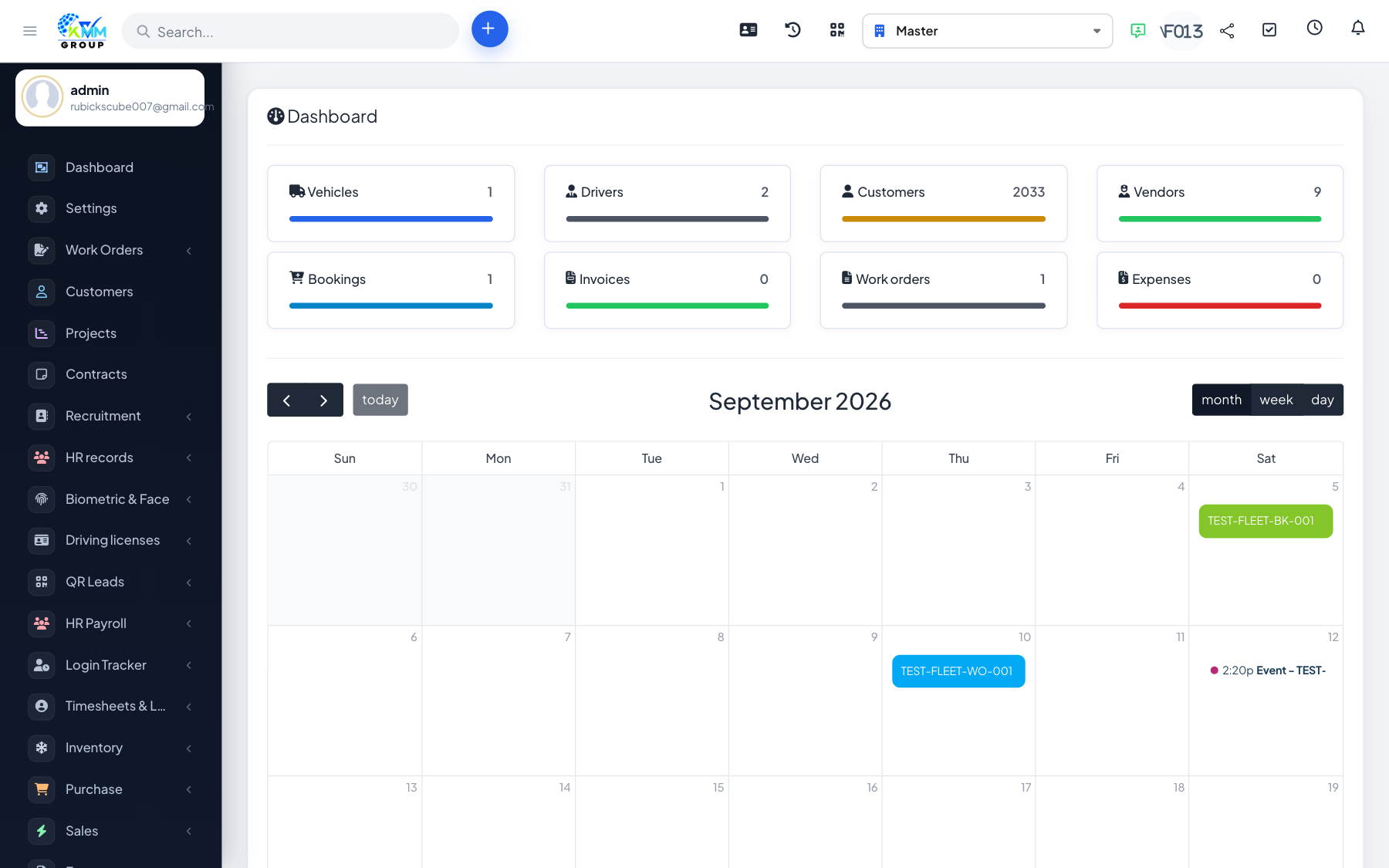 Fleet Dashboard
